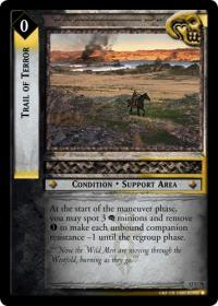 lotr tcg black rider trail of terror