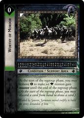 lotr tcg black rider worthy of mordor