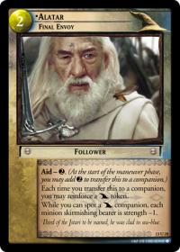 lotr tcg bloodlines alatar final envoy