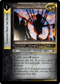 lotr tcg bloodlines caravan from the south