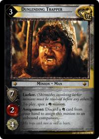 lotr tcg bloodlines dunlending trapper