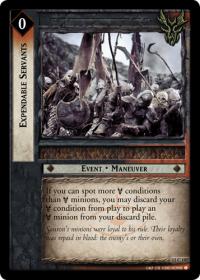 lotr tcg bloodlines expendable servants