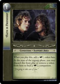 lotr tcg bloodlines faith in friendship