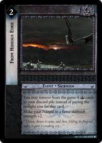 lotr tcg bloodlines from hideous eyrie