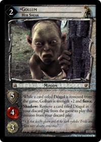 lotr tcg bloodlines gollum her sneak