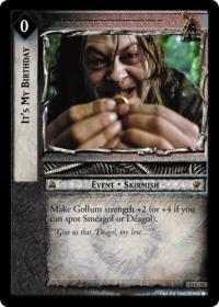 lotr tcg bloodlines it s my birthday