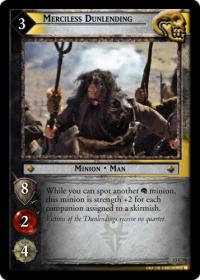 lotr tcg bloodlines merciless dunlending