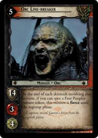 lotr tcg bloodlines orc line breaker