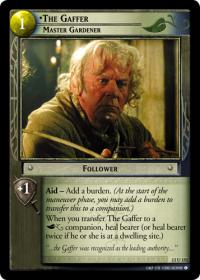 lotr tcg bloodlines the gaffer master gardener