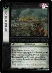 lotr tcg ents of fangorn iron fist of the orc