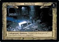 lotr tcg fellowship of the ring balin s tomb