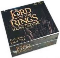 lotr tcg lotr booster packs draft packs other packs fellowship of the ring draft pack box