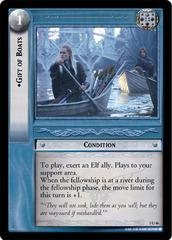 lotr tcg fellowship of the ring gift of boats