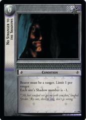 lotr tcg fellowship of the ring no stranger to the shadows