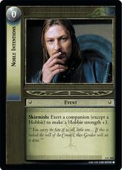lotr tcg fellowship of the ring noble intentions
