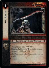 lotr tcg fellowship of the ring orc scimitar