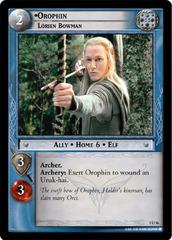 lotr tcg fellowship of the ring orophin lorien bowman