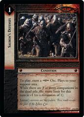 lotr tcg fellowship of the ring sauron s defenses