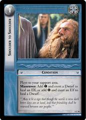 lotr tcg fellowship of the ring shoulder to shoulder
