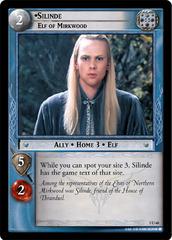 lotr tcg fellowship of the ring silinde elf of mirkwood