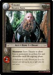 lotr tcg fellowship of the ring thrarin dwarven smith