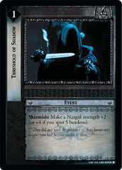 Threshold of Shadow