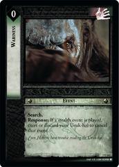 lotr tcg fellowship of the ring wariness