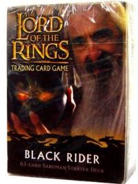 lotr tcg lotr decks black rider starter deck saruman