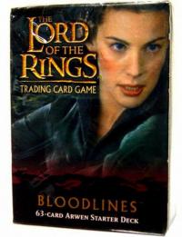 lotr tcg lotr decks bloodlines starter deck arwen