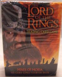 lotr tcg lotr decks moria starter deck gimli