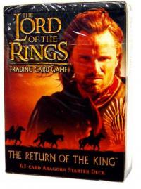 lotr tcg lotr decks return of the king starter deck aragorn