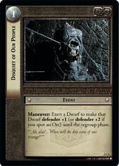 lotr tcg mines of moria disquiet of our people