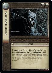 lotr tcg mines of moria disquiet of our people