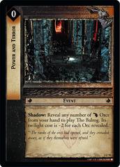 lotr tcg mines of moria power and terror