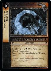 lotr tcg mines of moria throw yourself in next time