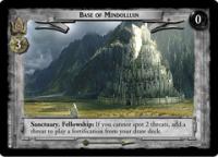 lotr tcg mount doom base of mindolluin