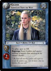 lotr tcg realms of the elf lords galdor councilor from the west