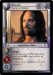 lotr tcg return of the king aragorn captain of gondor