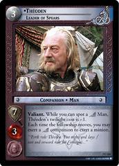 lotr tcg return of the king theoden leader of spears