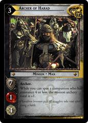 lotr tcg shadows archer of harad