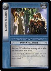 lotr tcg shadows farewell to lorien