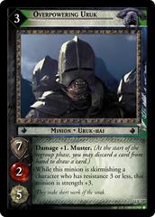 lotr tcg shadows overpowering uruk