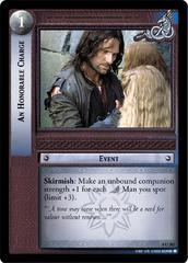 lotr tcg the two towers an honorable charge