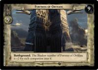 lotr tcg the two towers fortress of orthanc