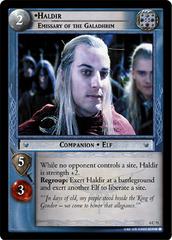 lotr tcg the two towers haldir emissary of the galadhrim