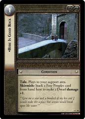 lotr tcg the two towers here is good rock