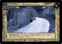 lotr tcg the two towers hornburg causeway