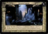 lotr tcg the two towers orthanc library