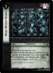 lotr tcg the two towers ranks without numbe