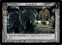 lotr tcg the two towers throne room